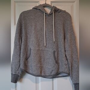 GAP Black and White Knit Hoodie